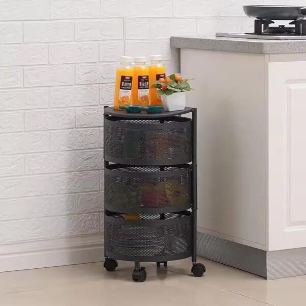 3 Layered Rotateable Fruit Basket