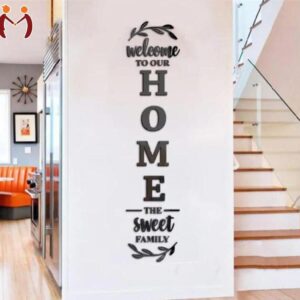 Sweet Home Wooden Wall Art