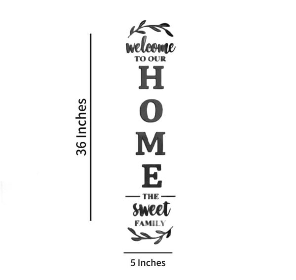 Sweet Home Wooden Wall Art - Image 3