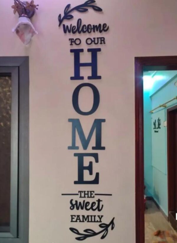 Sweet Home Wooden Wall Art - Image 4