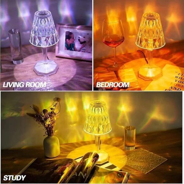 Rechargeable Table Lamp - 5 Watts LED Lighting - Image 5