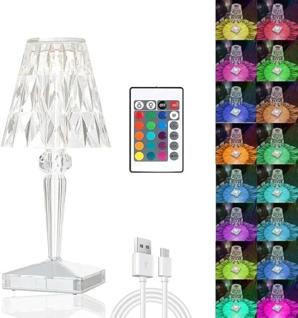 Rechargeable Table Lamp - 5 Watts LED Lighting - Image 4