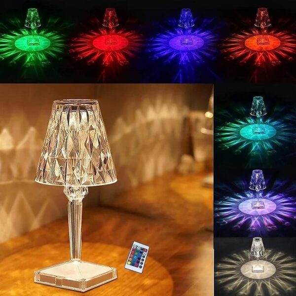 Rechargeable Table Lamp - 5 Watts LED Lighting - Image 3